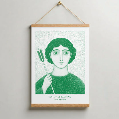 Green St Sebastian Art Print gallery 8